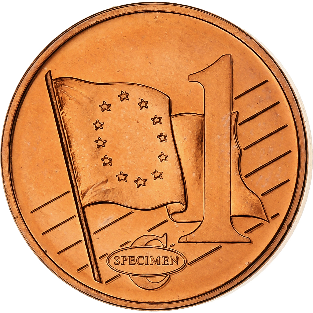 Slovenia, Euro Cent, unofficial private coin, 2003, Copper Plated Steel
