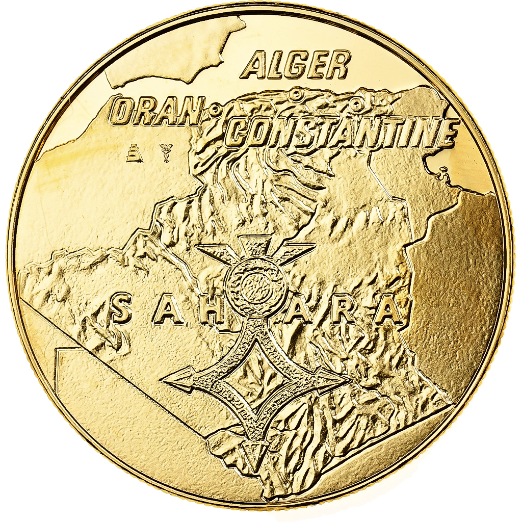France, Medal, Guerre d'Algérie, Hommage aux Combattants, FSNA-FSE