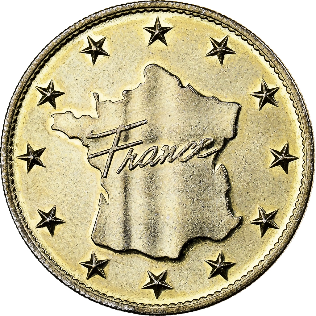 France, Token, Saint-Malo - Cité Corsaire, Copper-nickel Aluminium, France