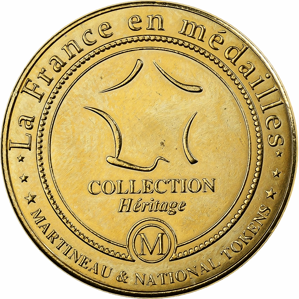 France, Token, Château de la Belle au Bois Dormant, Usse, Copper-nickel