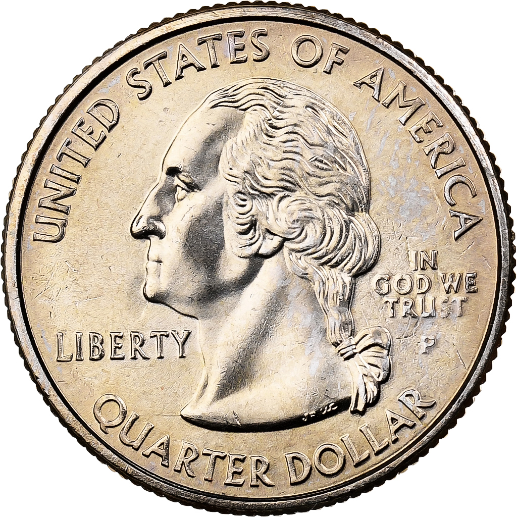United States, Quarter, Quarter Dollar, 2002, U.S. Mint, Ohio 1803
