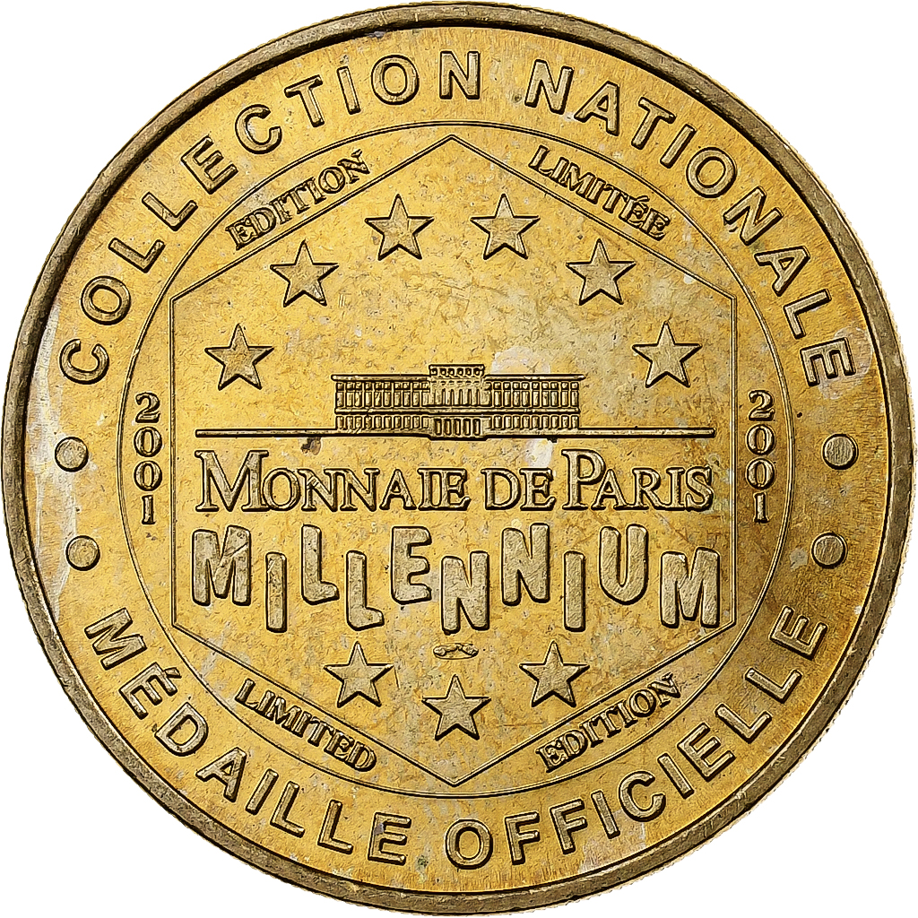 France, Token, Barcelonnette - Vallée de l'Ubaye, 2001, Copper-nickel