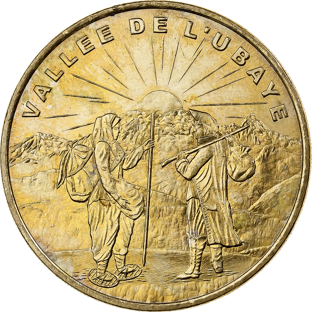 France, Token, Barcelonnette - Vallée de l'Ubaye, 2001, Copper-nickel