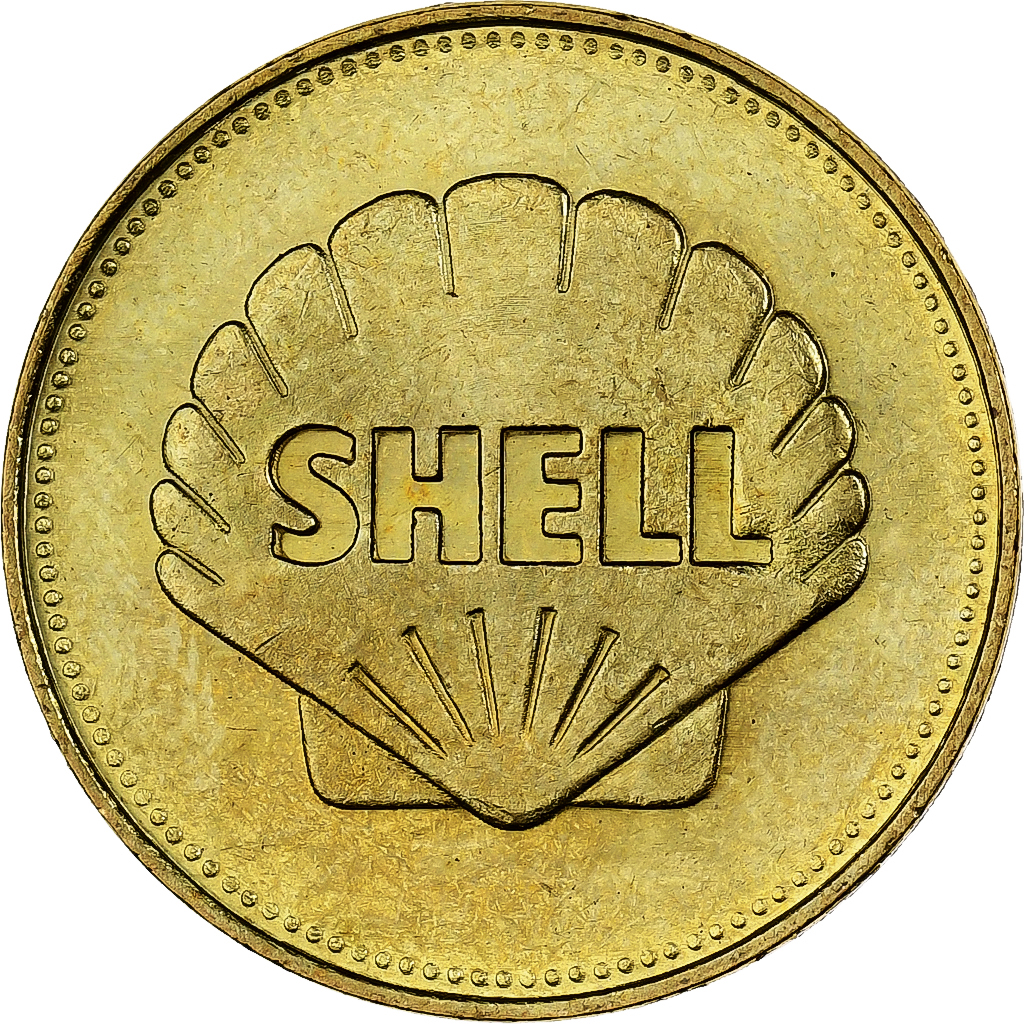 France, Token, Collection Shell, Louis Blériot, Bronze-Aluminium, 