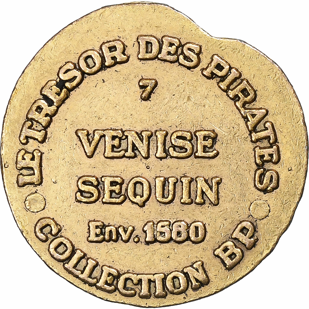 France, Token, Collection BP, Sequin de Venise, Métal, 