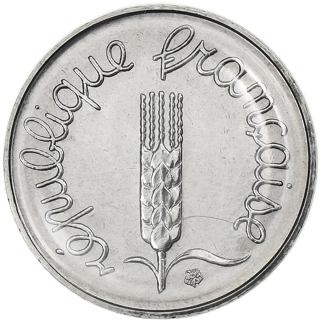 Coin, France, Épi, Centime, 1982, Paris, série FDC, , Stainless