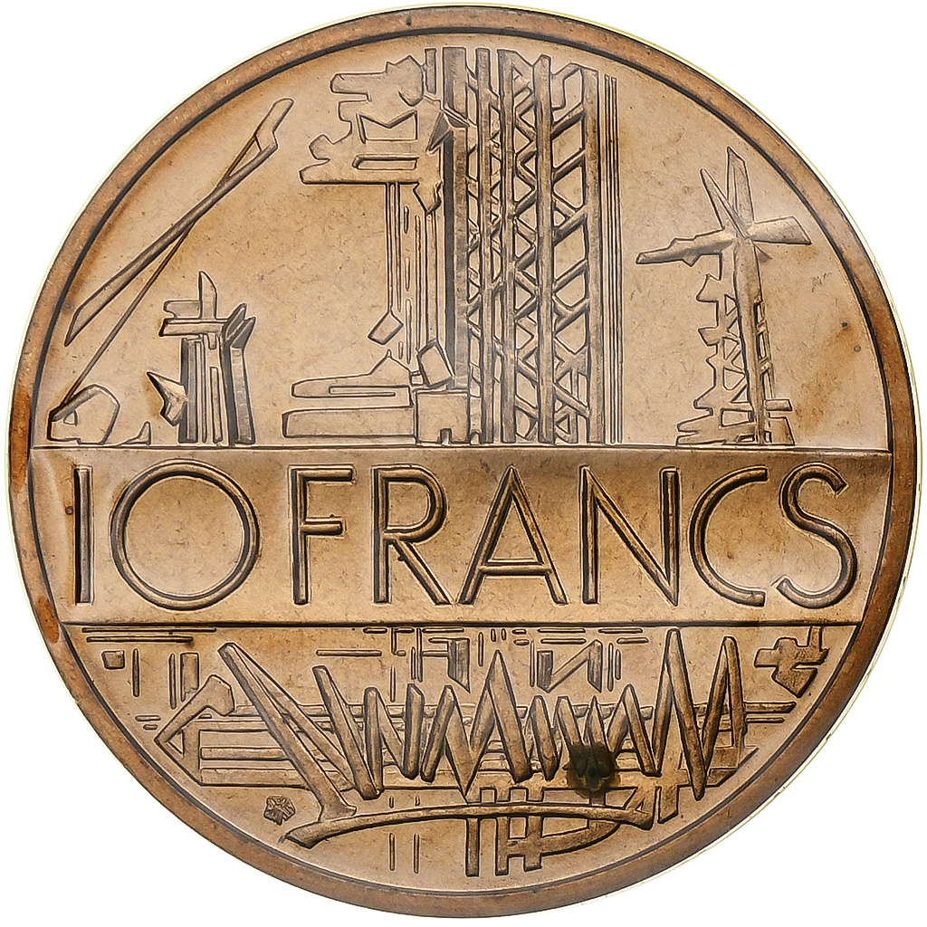 Coin, France, Mathieu, 10 Francs, 1983, Paris, Tranche A, 