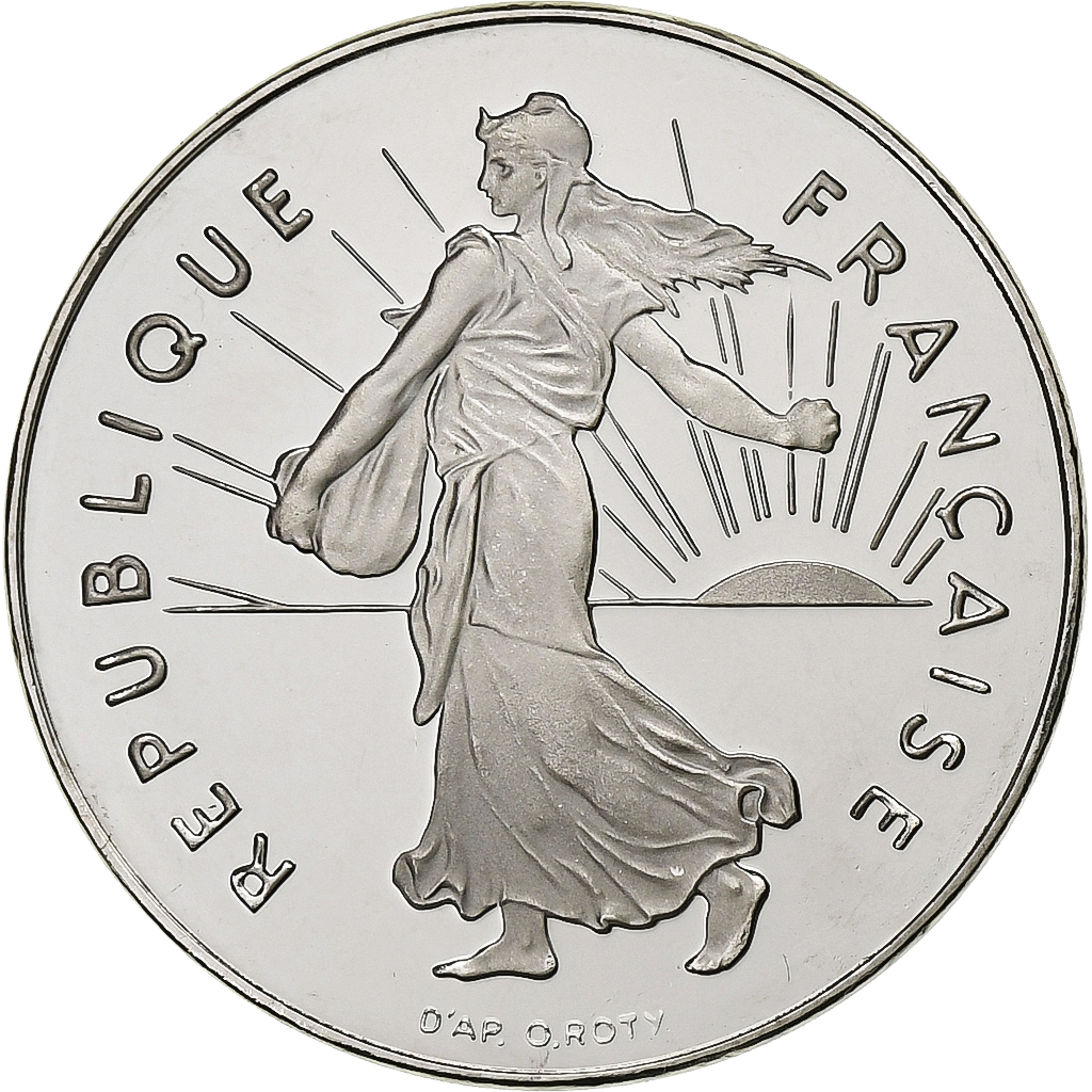 Coin, France, Semeuse, Franc, 1998, Paris, Proof / BE, , Nickel