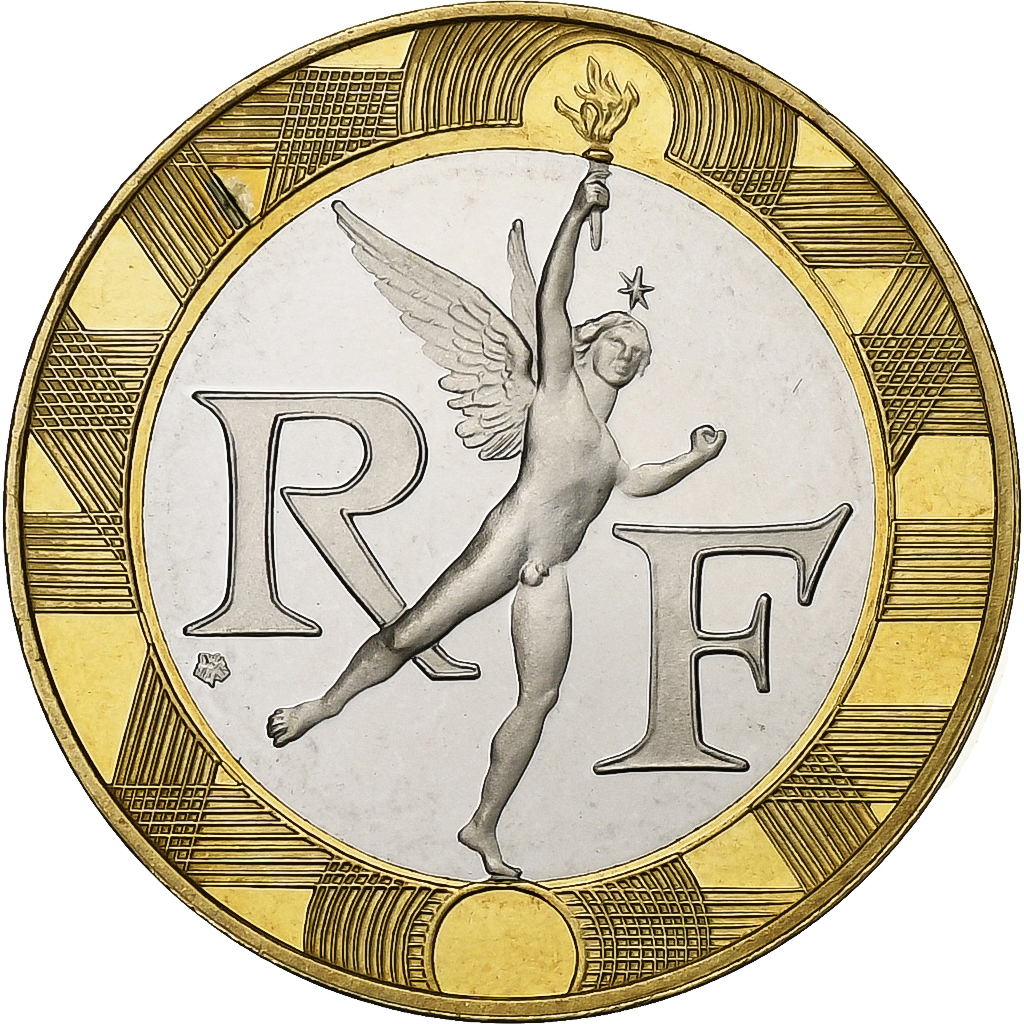 Coin, France, Génie, 10 Francs, 2001, Paris, BE, , Aluminum-Bronze