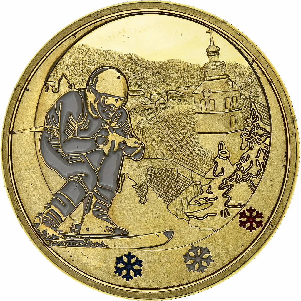 France, Token, Morzine, Copper-nickel Aluminium, Souvenirs et Patrimoine