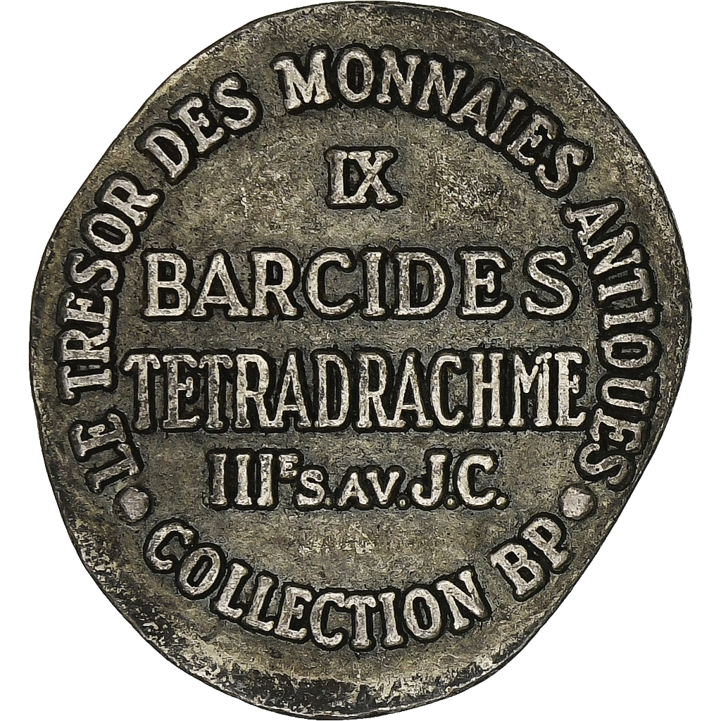 France, Token, Collection BP, Tétradrachme Barcides, Copper, 