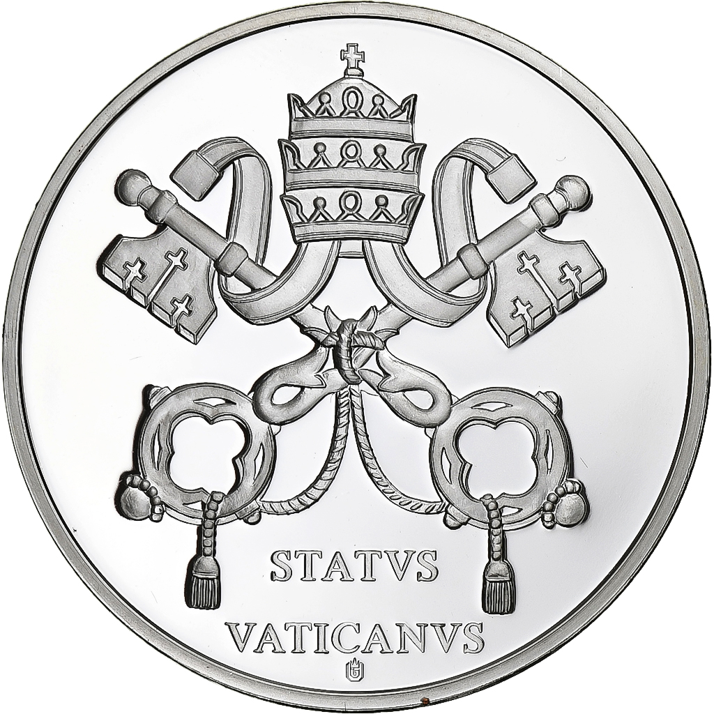 Vatican, Medal, Jean-Paul II, 1978-2005, Copper Plated Silver, 