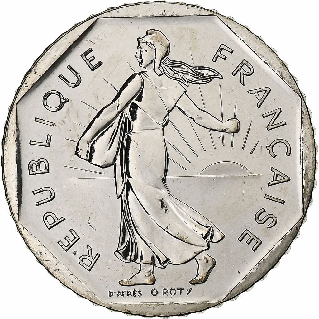 Coin, France, Semeuse, 2 Francs, 1998, Paris, BU, MS, Nickel, KM:942.1