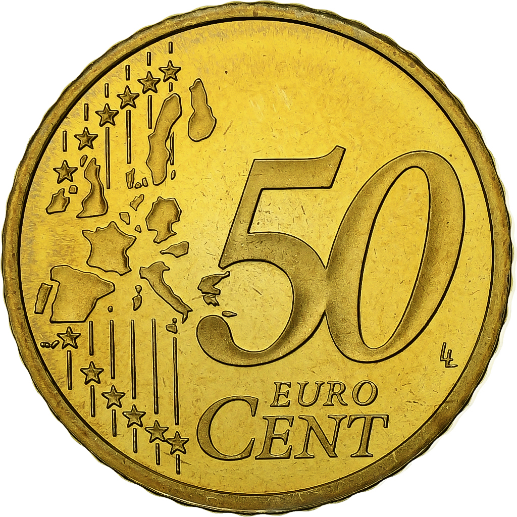 France, 50 Euro Cent, 2003, BE, FDC, Laiton, KM:1287