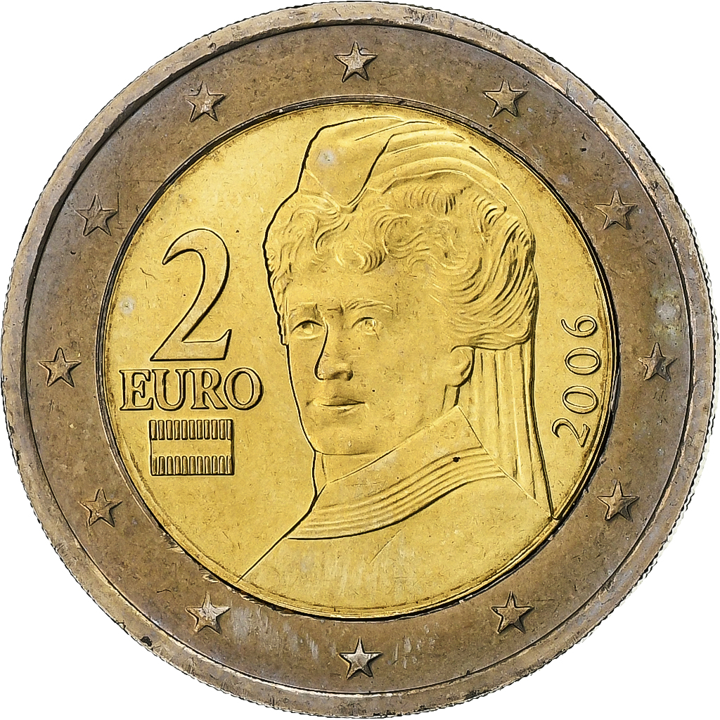 Österreich, 2 Euro, 2006, Vienna, Bi-Metallic, VZ, KM:3089