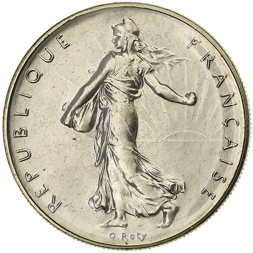 France, Franc, Semeuse, 1983, Paris, série FDC, Nickel, , Gadoury:474