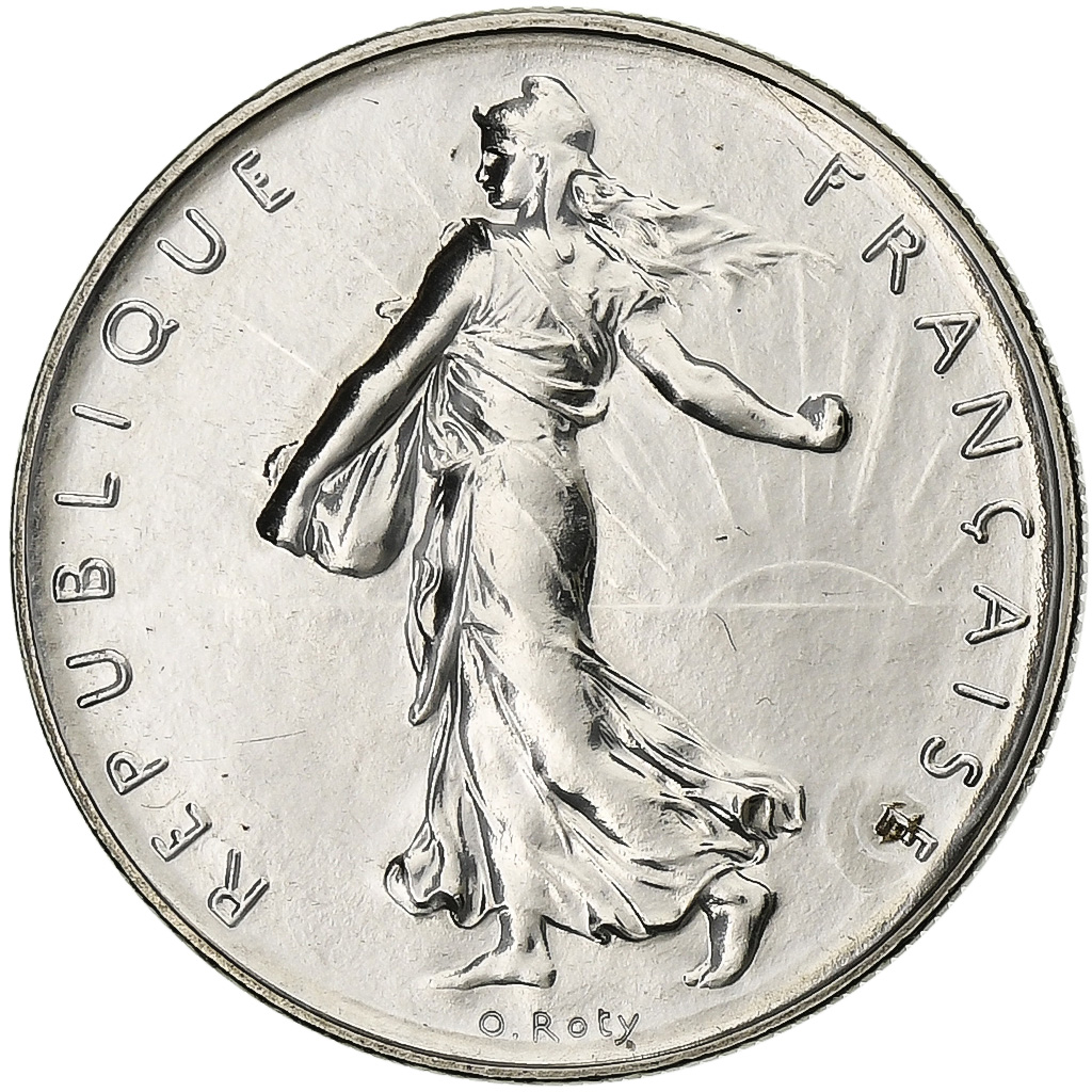 France, Franc, Semeuse, 1982, Paris, série FDC, Nickel, , Gadoury:474