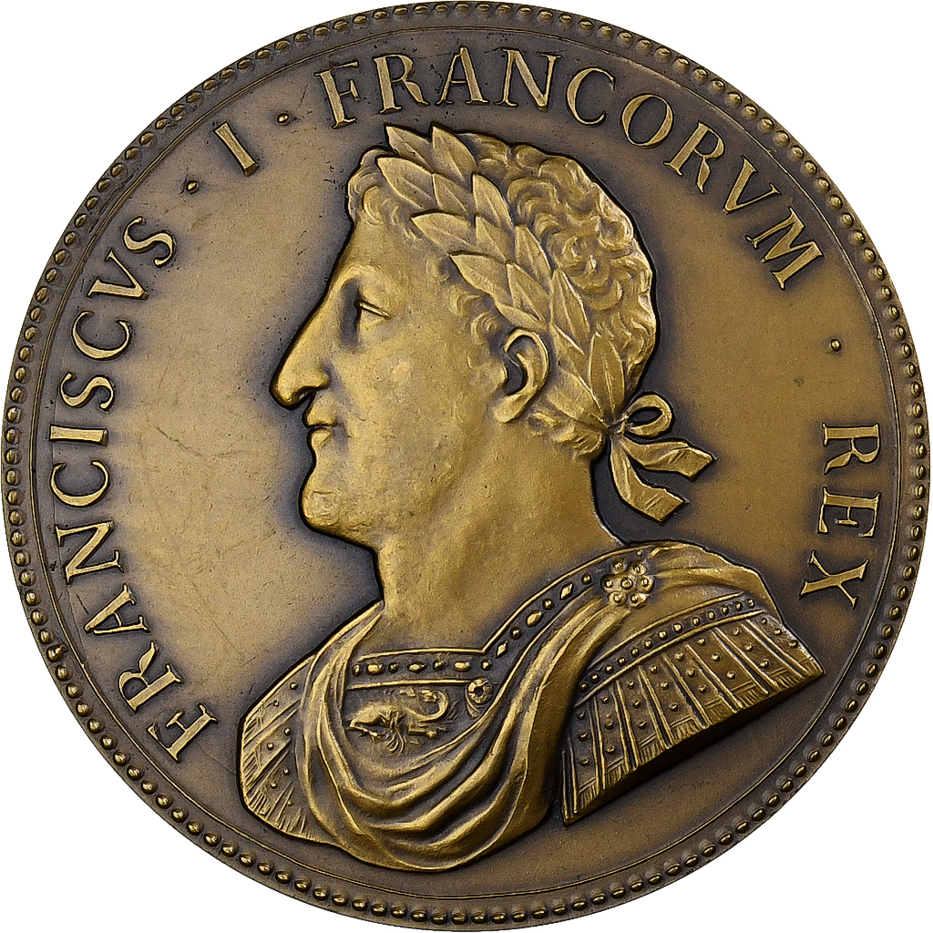 France, Medal, François Ier, 1967, Bronze, 