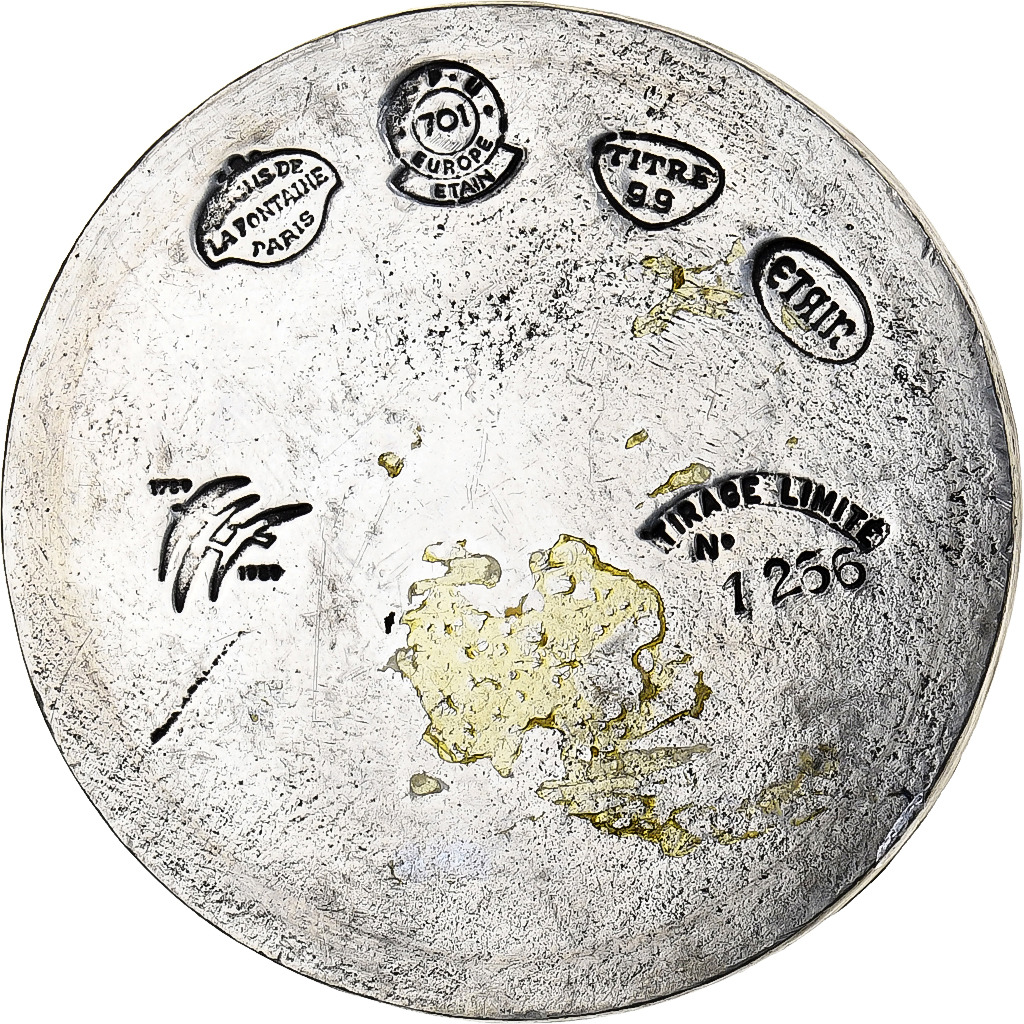 France, Medal, Bicentenaire de la Révolution, Je Veille sur la Nation, 1989