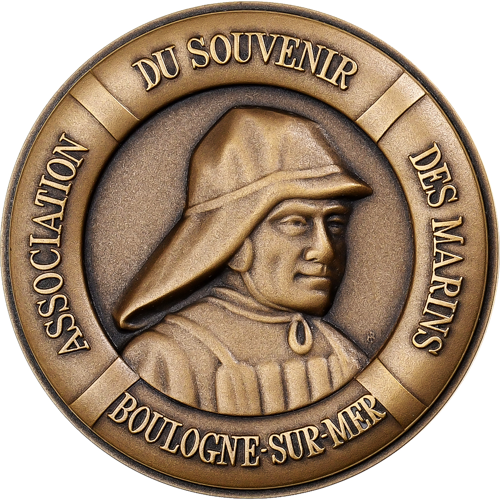 France, Medal, Association du Souvenir des Marins de Boulogne-sur-Mer, 1996