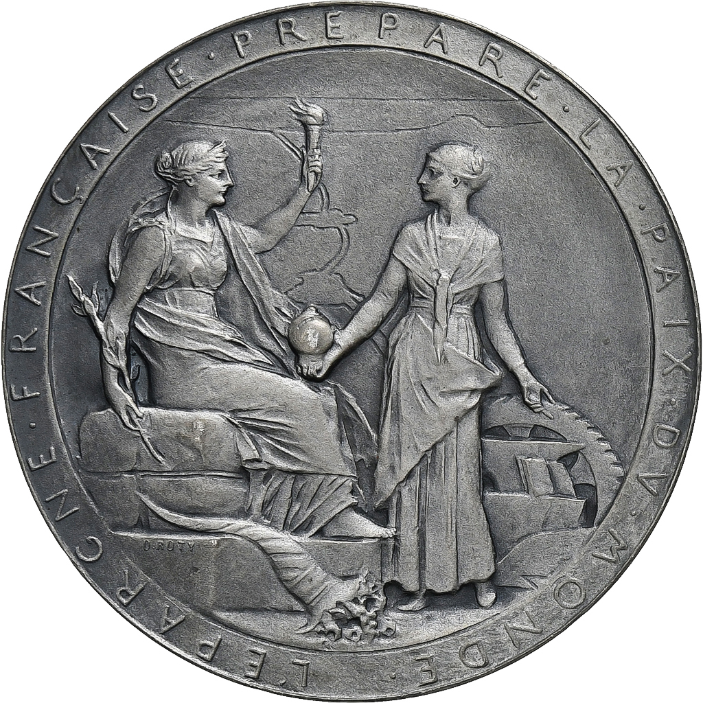 France, Medal, Compagnie Universelle du Canal maritime de Suez, 1869, Silver