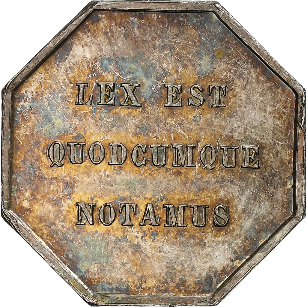 France, Token, Notaires de l'Arrondissement de Lesparre, Gironde, Silver