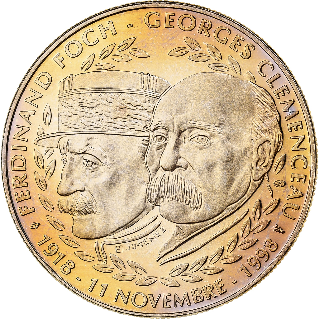 France, Medal, Première Guerre Mondiale, Somme-Marne-Verdun-Artois