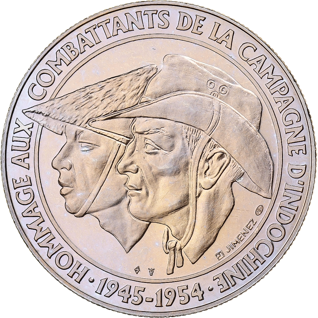 France, Medal, Hommage aux Combattants de la Campagne d'Indochine