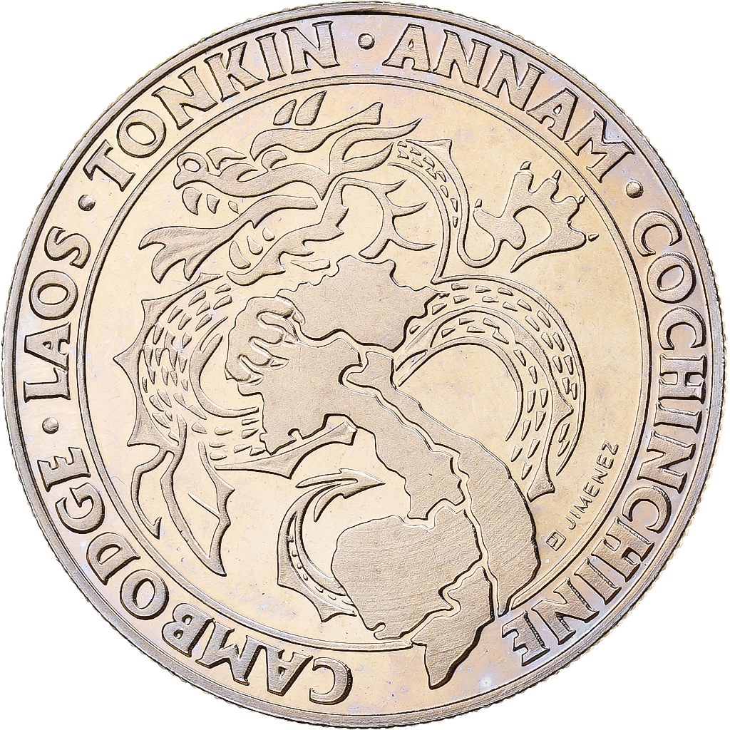 France, Medal, Hommage aux Combattants de la Campagne d'Indochine