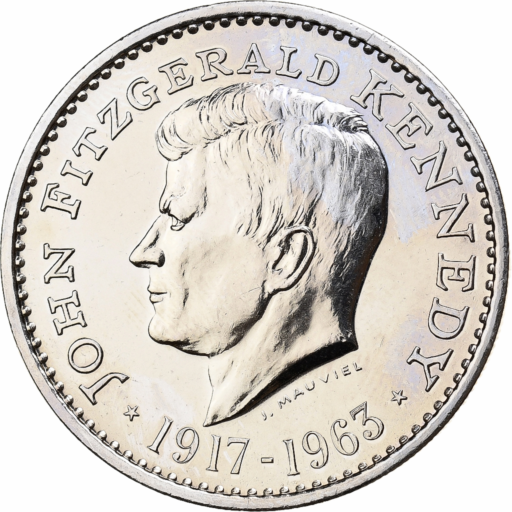 United States of America, Medal, John Fitzgerald Kennedy, Copper-nickel