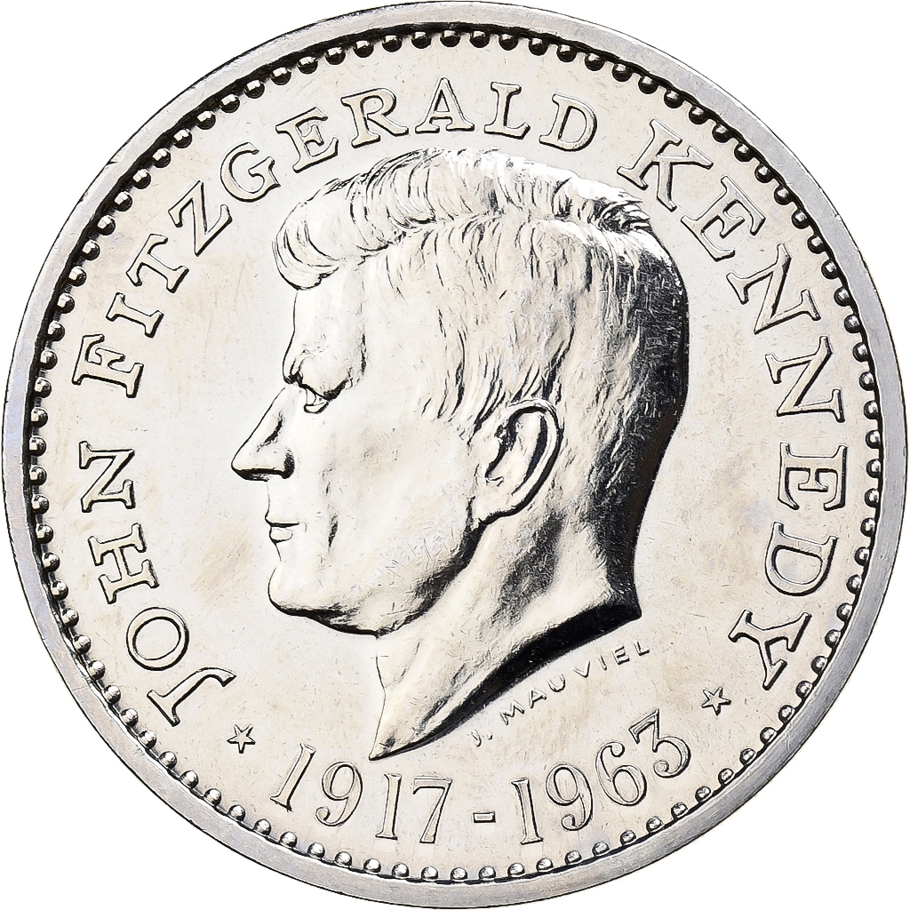 United States of America, Medal, John Fitzgerald Kennedy, Copper-nickel