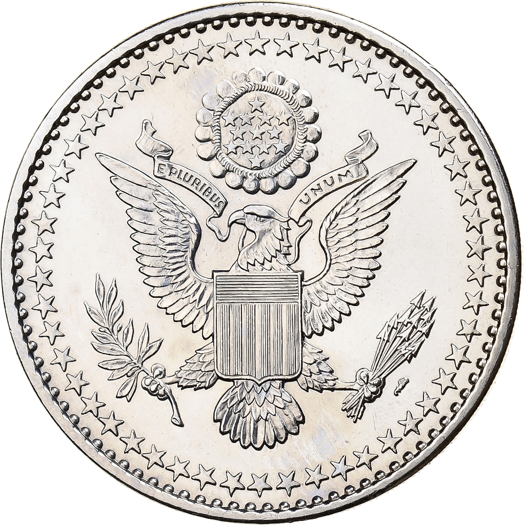 United States of America, Medal, John Fitzgerald Kennedy, Copper-nickel