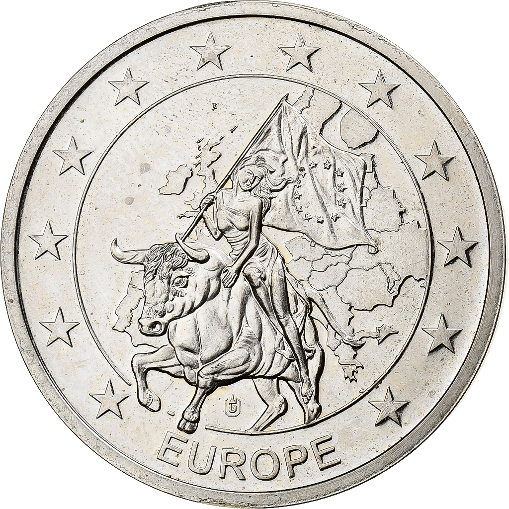 Malta, Medal, L'Europe, Malte, Copper-nickel, 