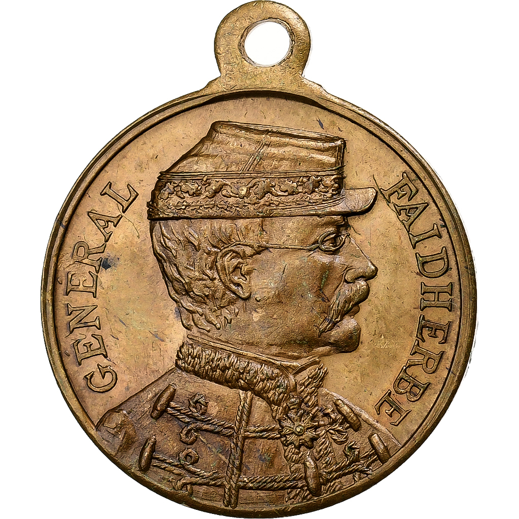 France, Medal, Faidherbe, Général en Chef de l'Armée du Nord