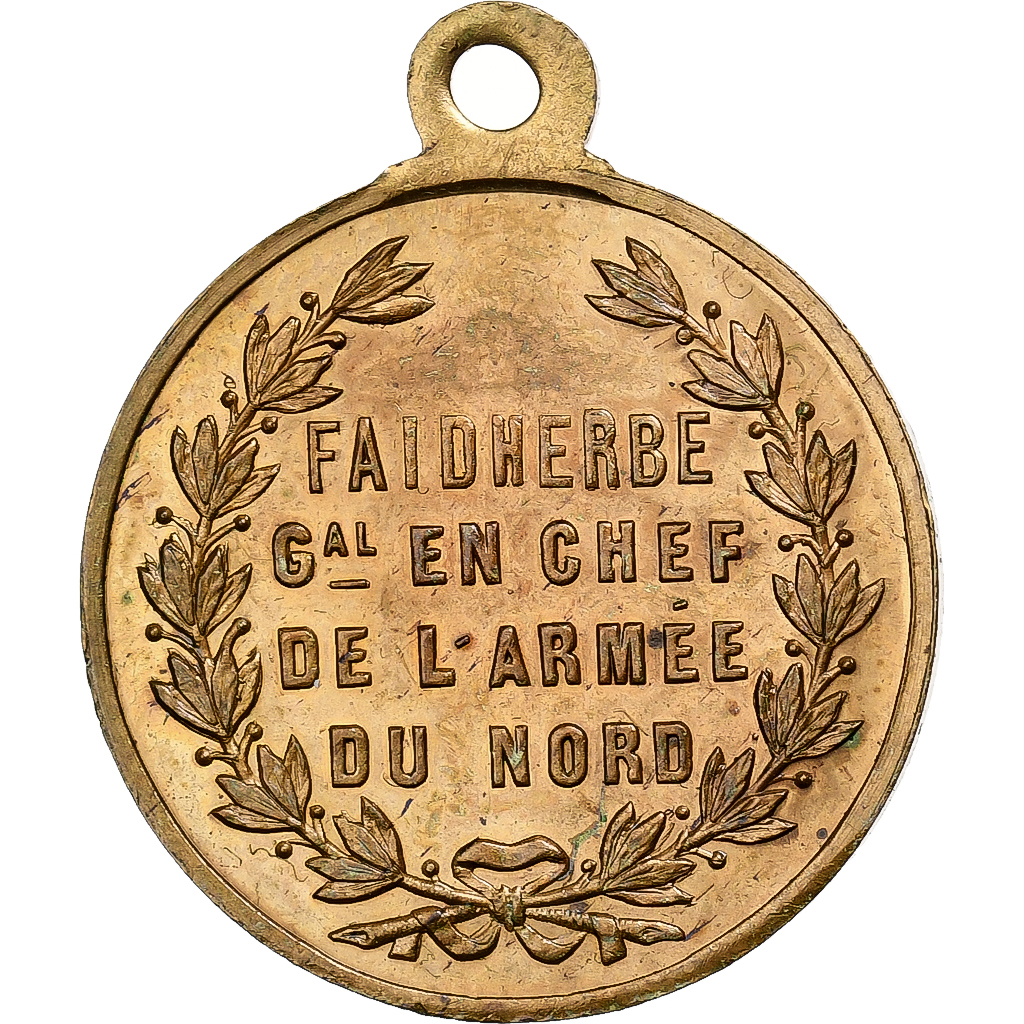 France, Medal, Faidherbe, Général en Chef de l'Armée du Nord