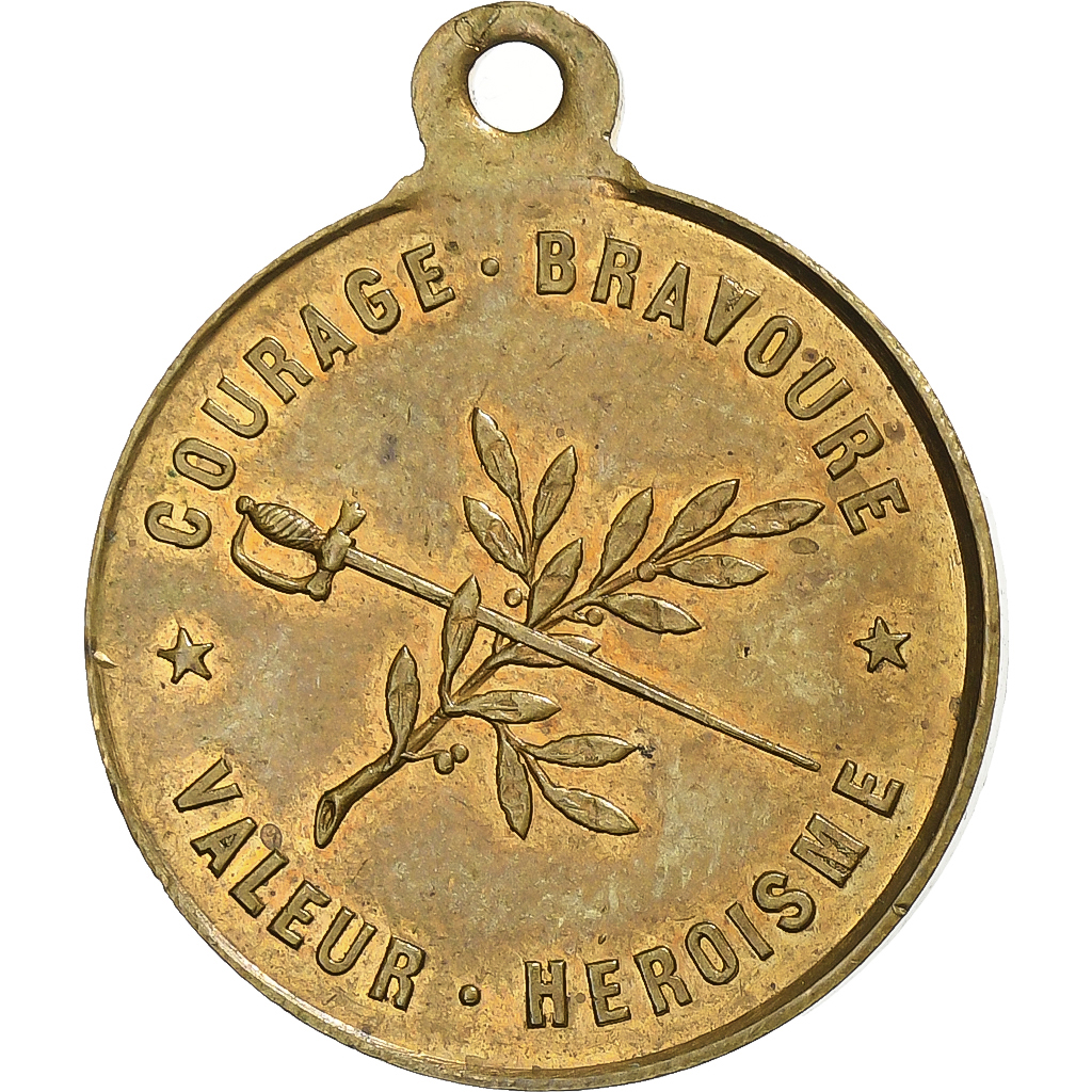 France, Token, Maréchal Mac Mahon, Brass, 