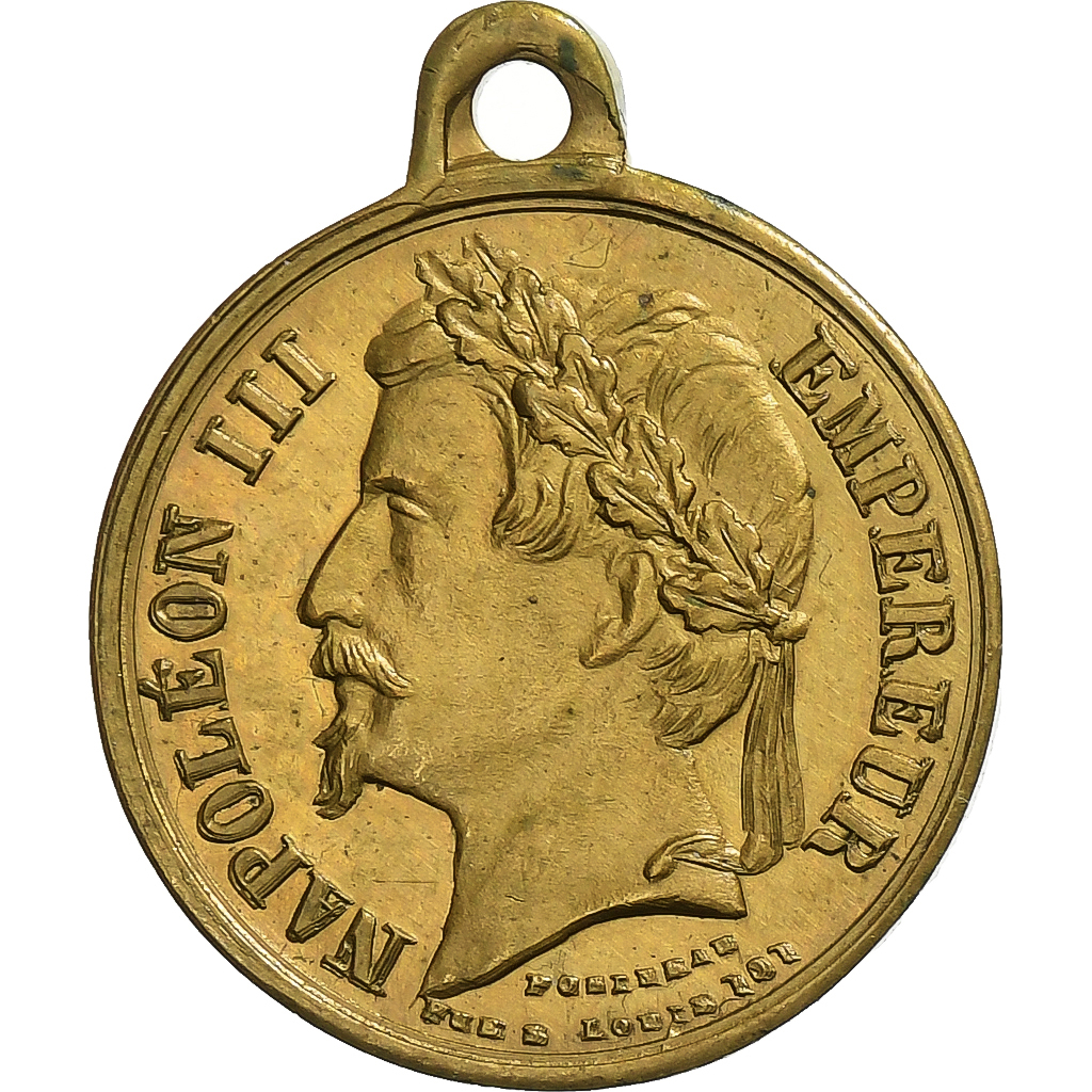 France, Medal, Rétablissement de l'Empire par le Suffrage Universel, 1852