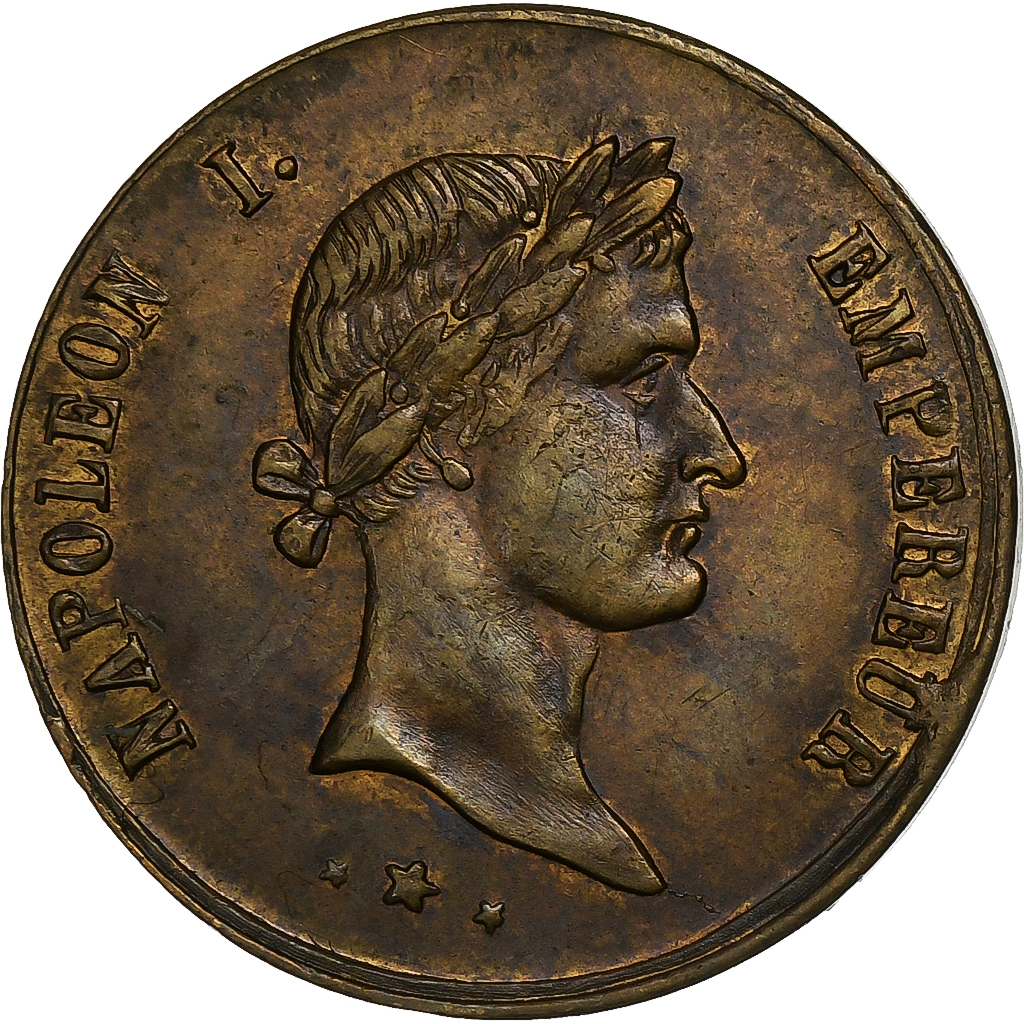 France, Medal, Napoléon Ier, Napoléon III, Empereurs, Brass, 