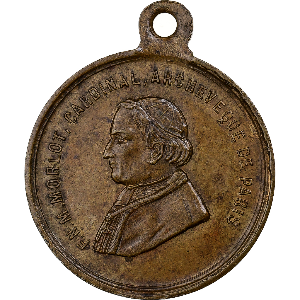 France, Medal, Troisième République, Mort de Monseigneur Darboy, Archevêque