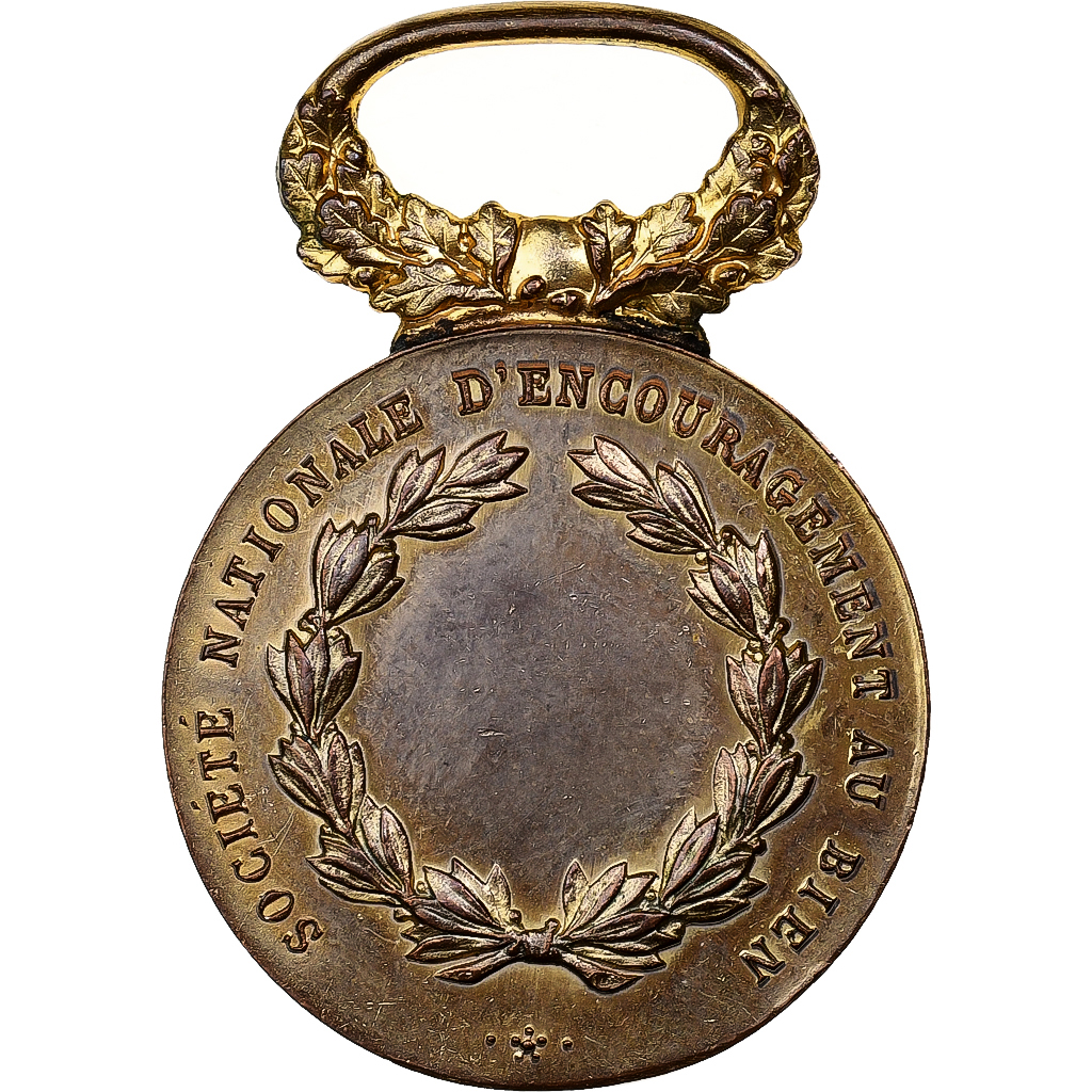 France, Société Nationale d'Encouragement au bien, Medal, Excellent Quality