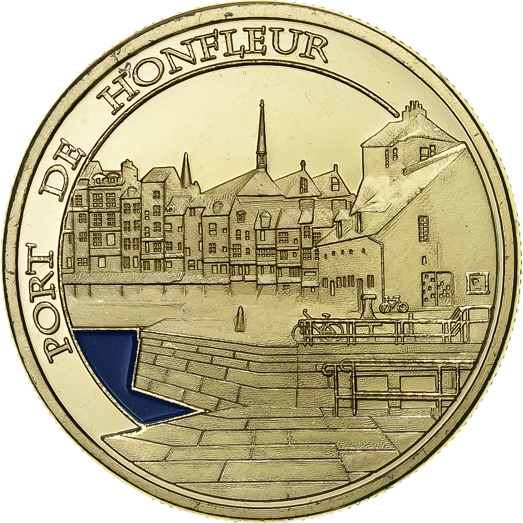 France, Token, Normandie - Pont de Normandie, Copper-nickel Aluminium, Souvenirs