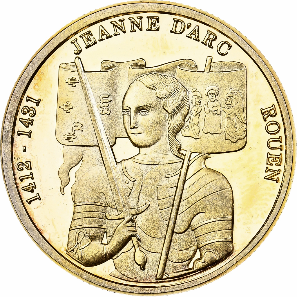 France, Token, Rouen - Jeanne d'Arc, Copper-nickel, Souvenirs et Patrimoine