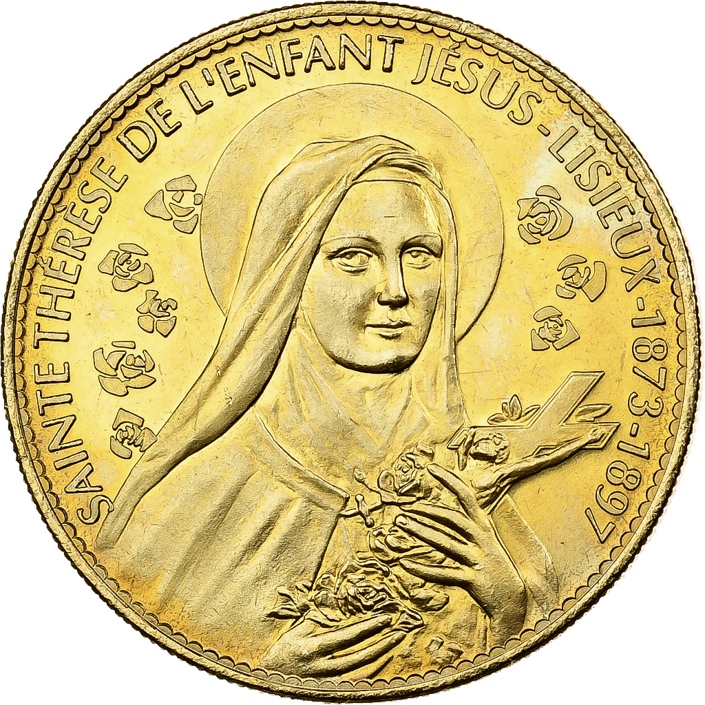 France, Token, Lisieux - Basilique Sainte-Thérèse de l'Enfant Jésus, 2013