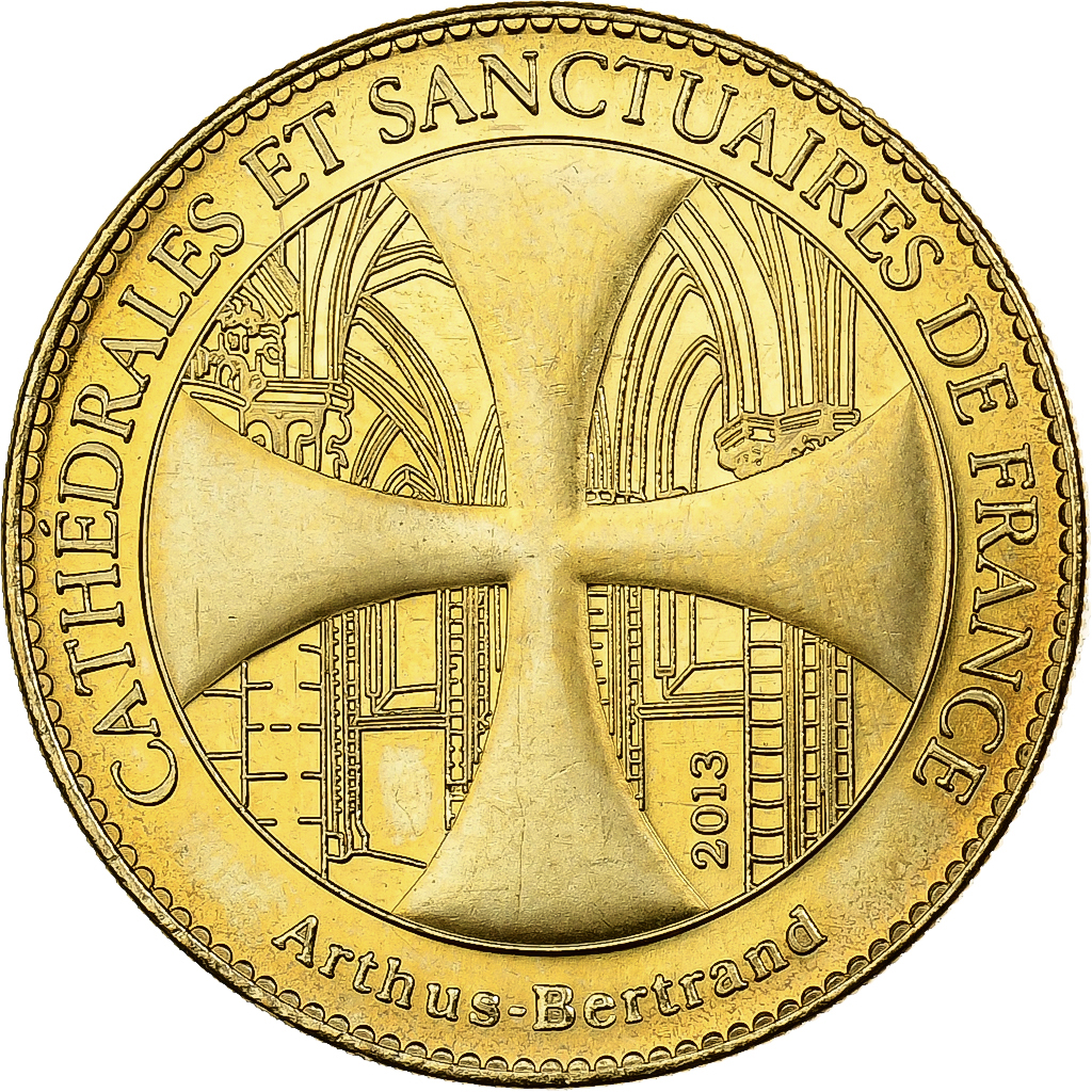 France, Token, Lisieux - Basilique Sainte-Thérèse de l'Enfant Jésus, 2013