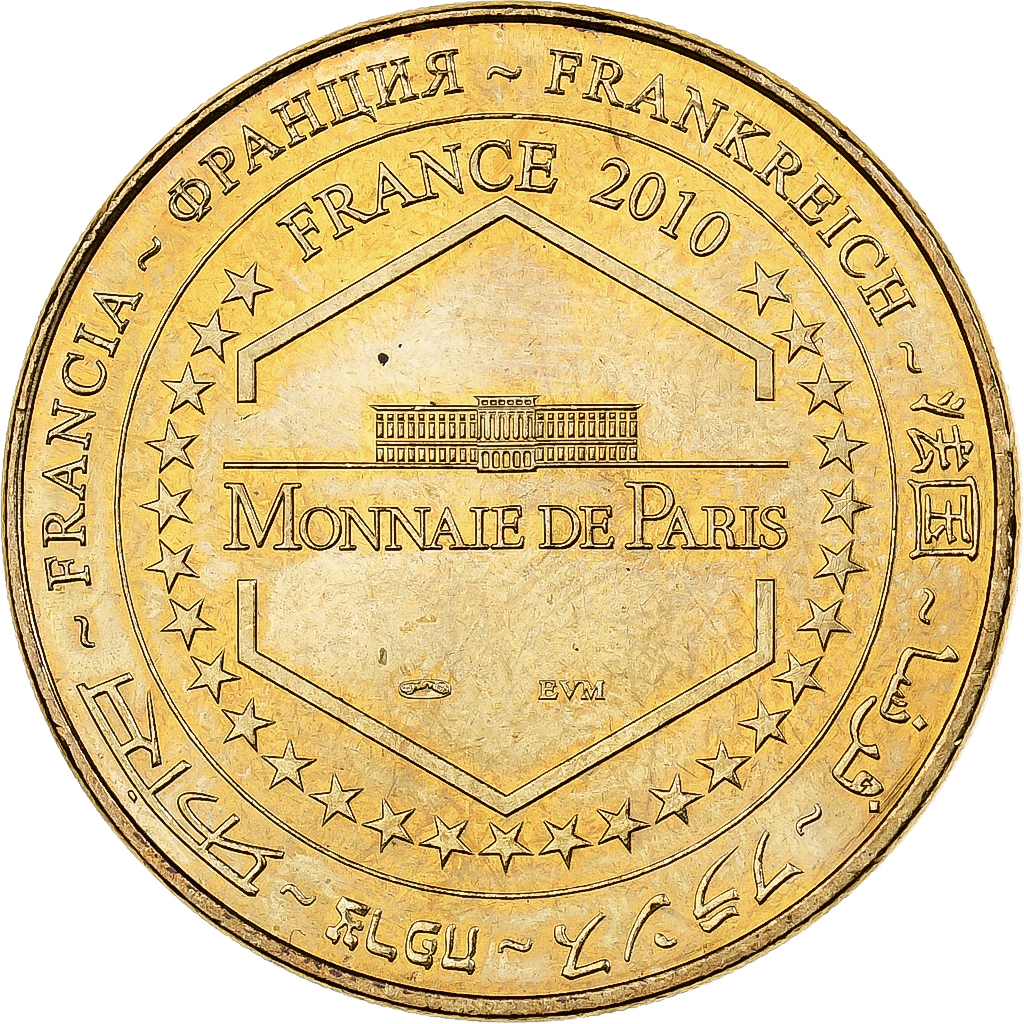 France, Token, 28/ Cathédrale de Chartres - Belle Verrière, 2010