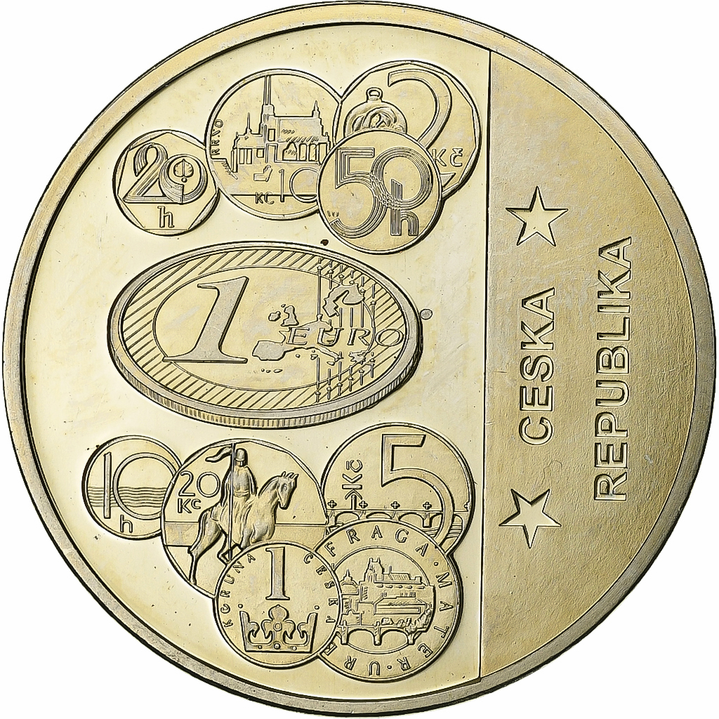 Czech Republic, Medal, L'Europe, Silver Plated Copper, 