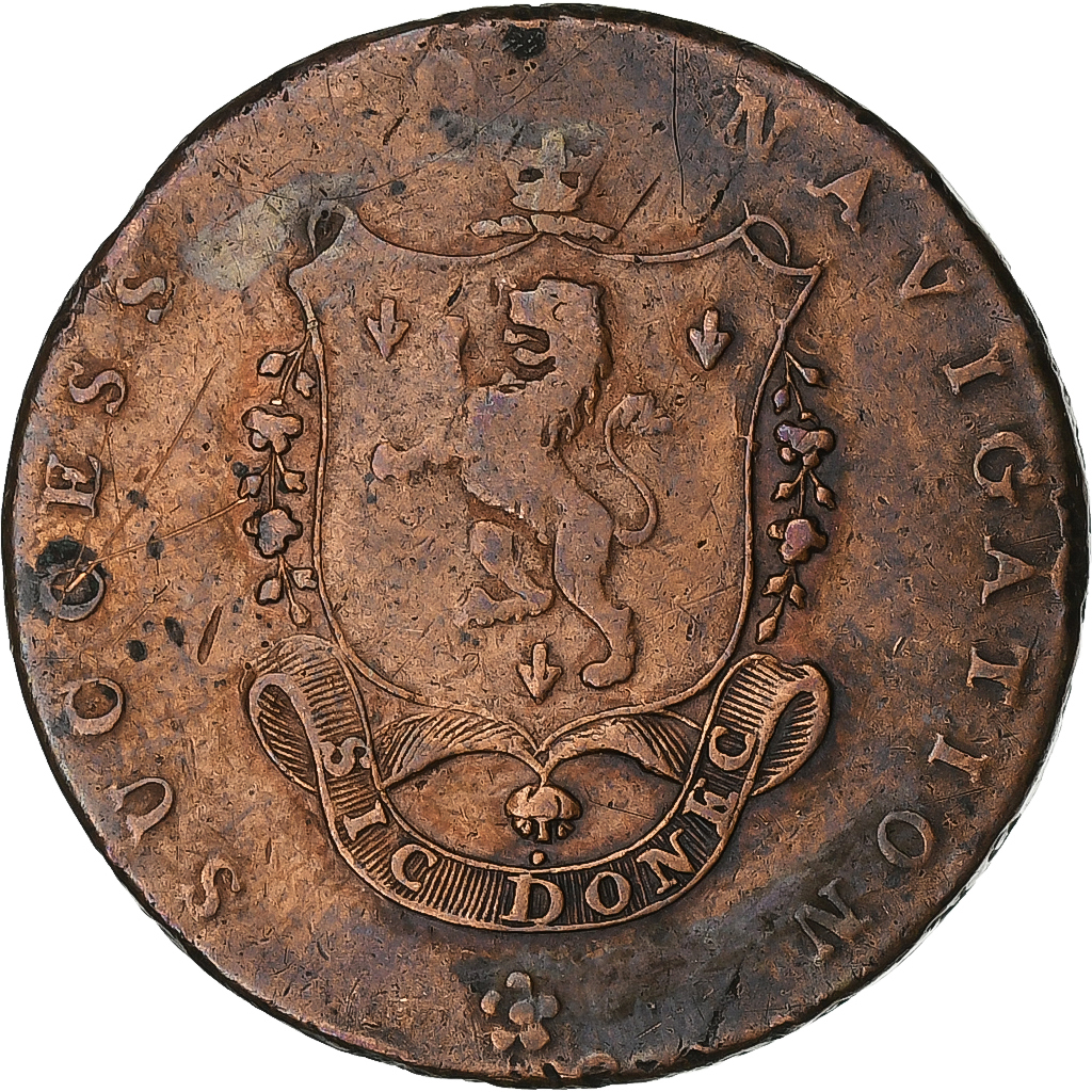 United Kingdom, Token, Halfpenny Token, Manchester, 1793, Copper, 