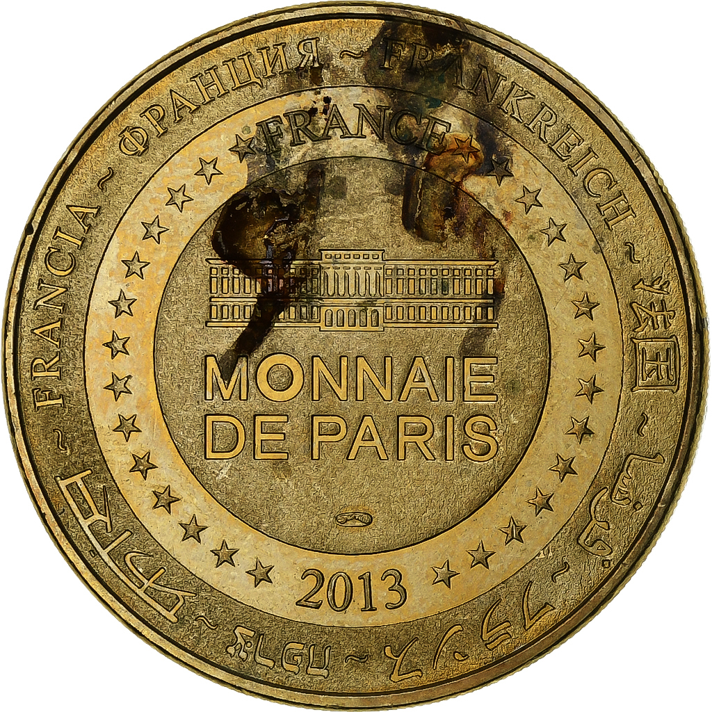 France, Token, 29/ Place au Beurre - Quimper, 2008, Copper-nickel Aluminium