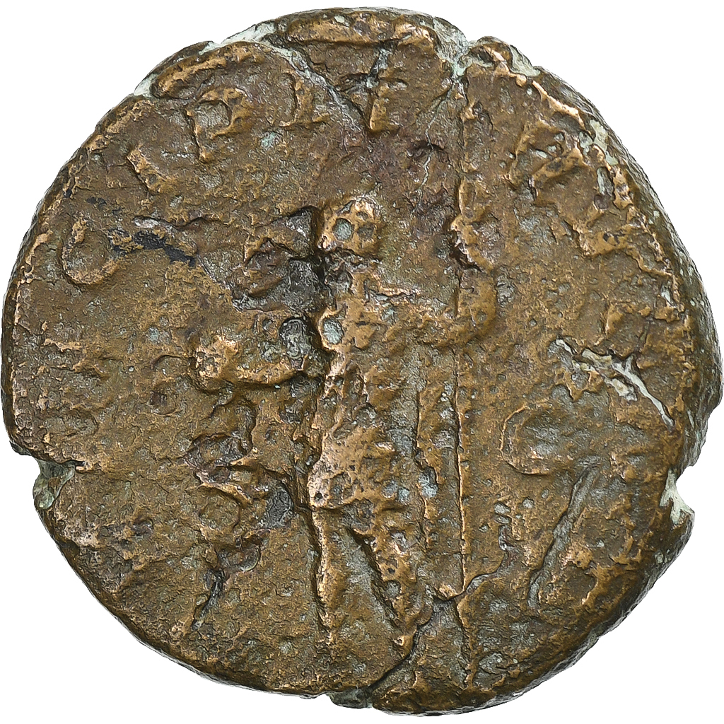 Philip II, As, 244-246, Rome, Bronze, , RIC:256b