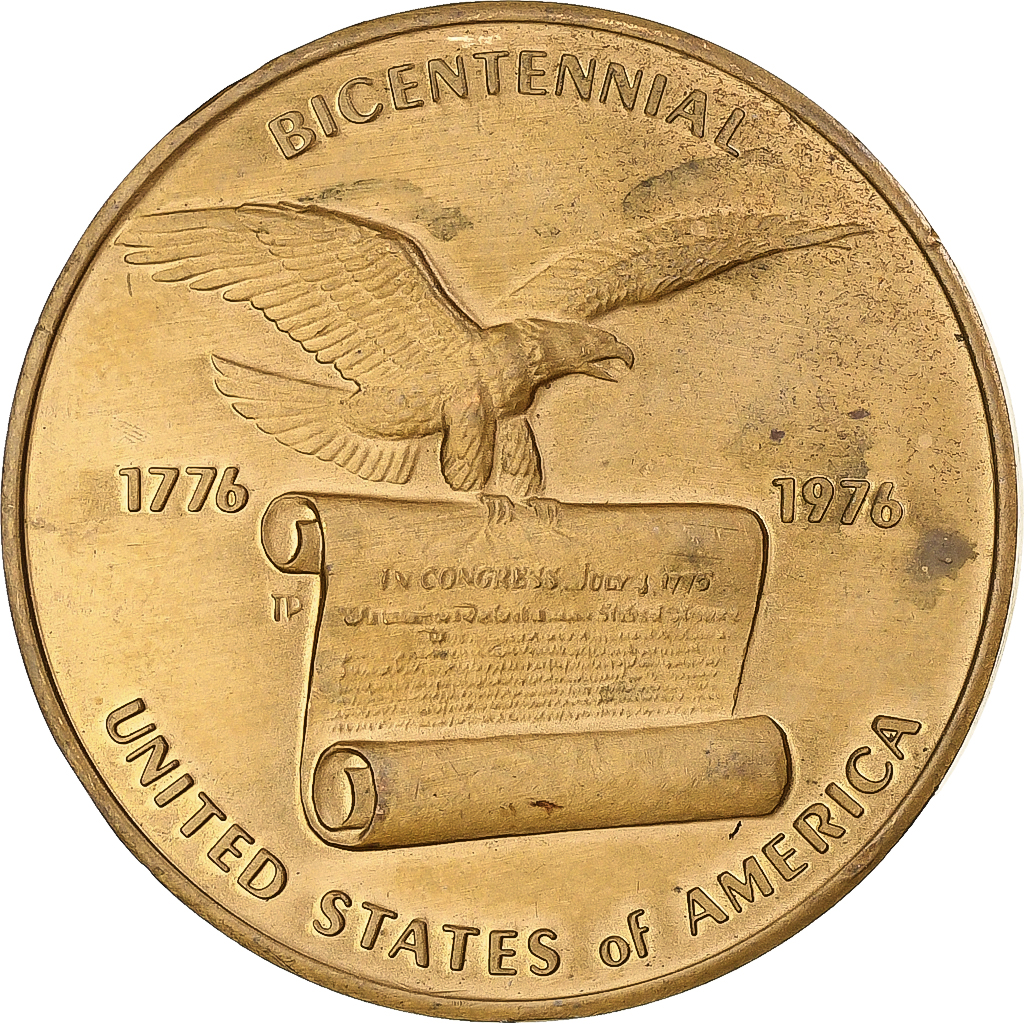 United States, Medal, Bicentennial - Spirit of '76, 1976, Bronze, 
